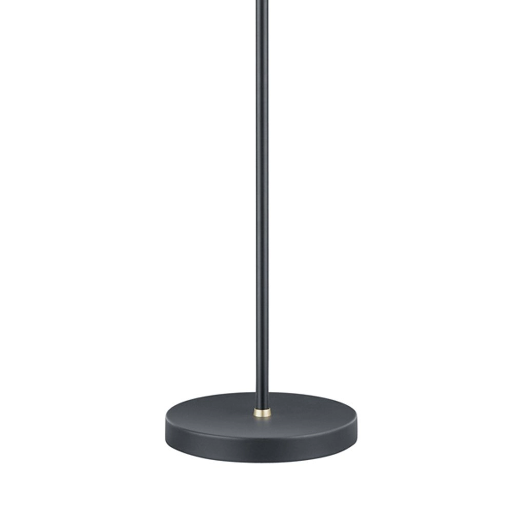 Leselampe Edward 3 Lichtschwarz mit gold Trio 4017807390148