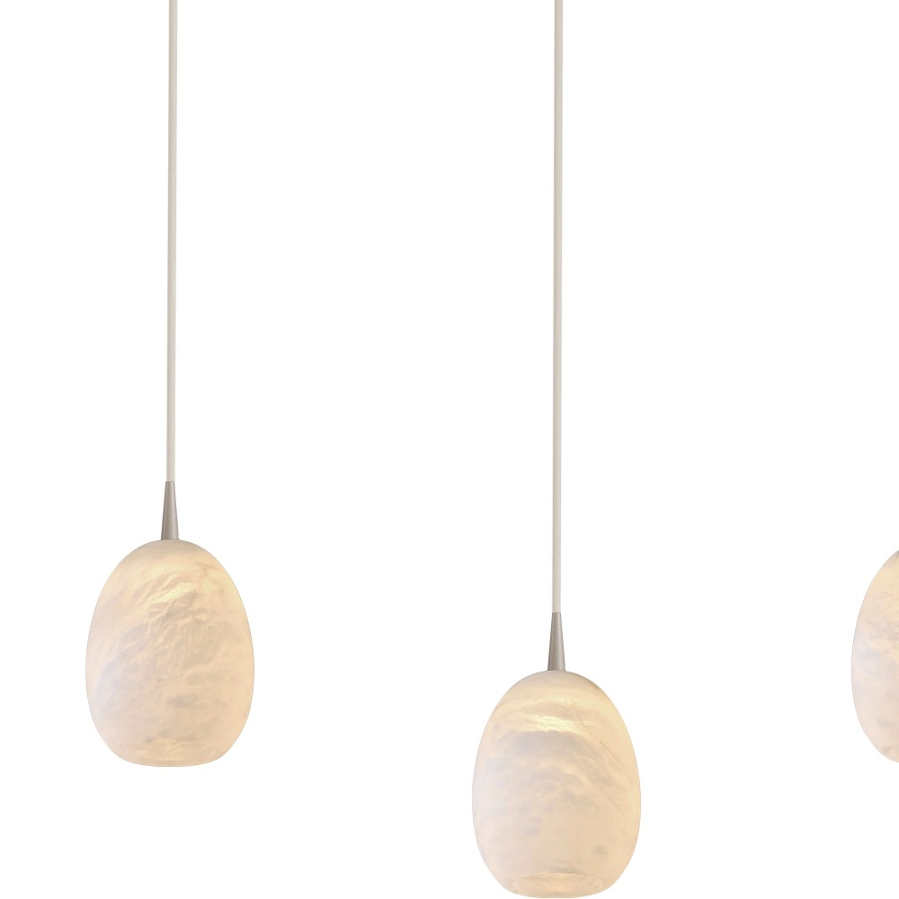 Ovale Pendellampe Alta 8-Licht beige Terra Masterlight 8718121438368