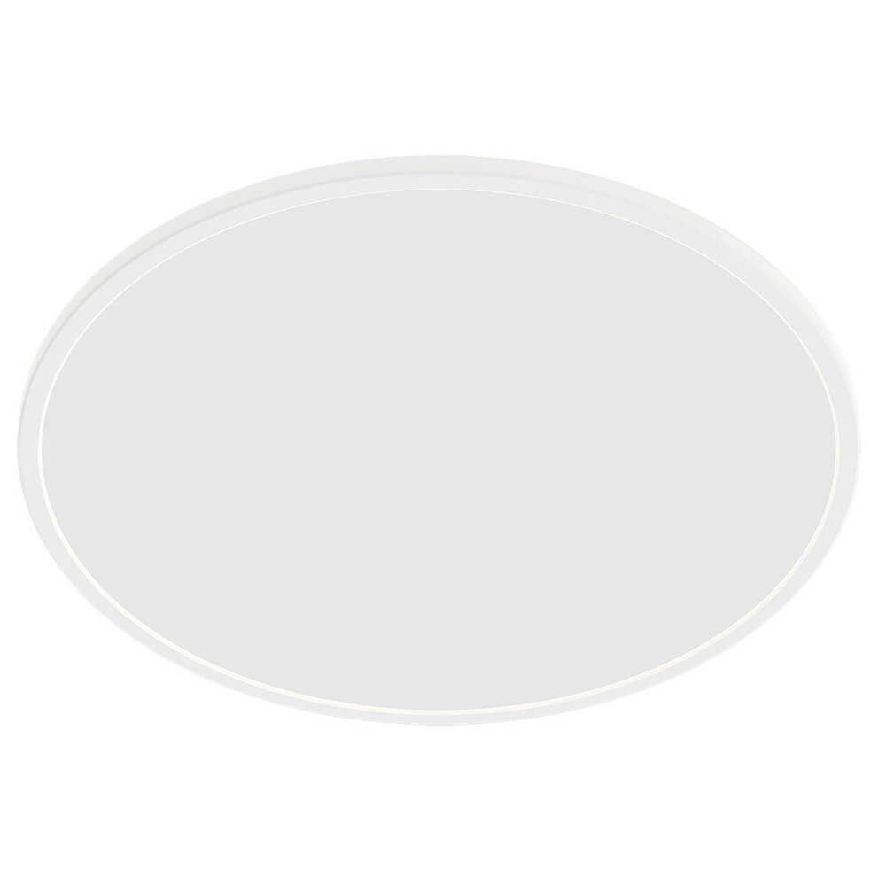 Weiße Deckenleuchte SuperSlim Ø 25cm