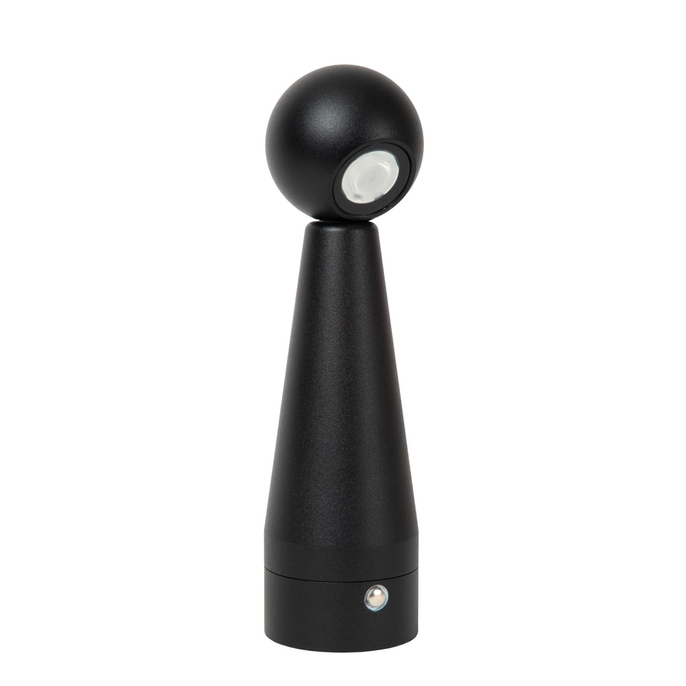 Wiederaufladbare Tischlampe Ipsos Schwarz