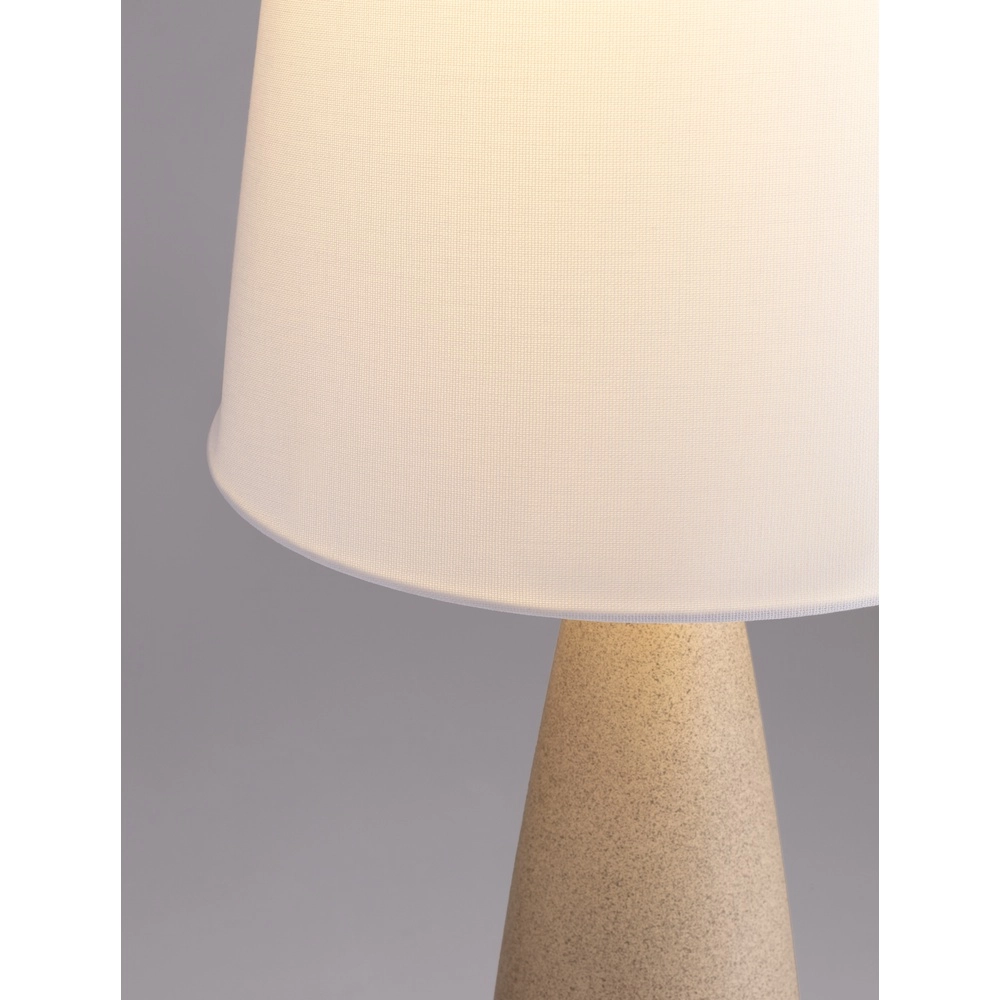 Stehlampe Mizu Creme mit weißer Kapuze Lyora 5212017468918