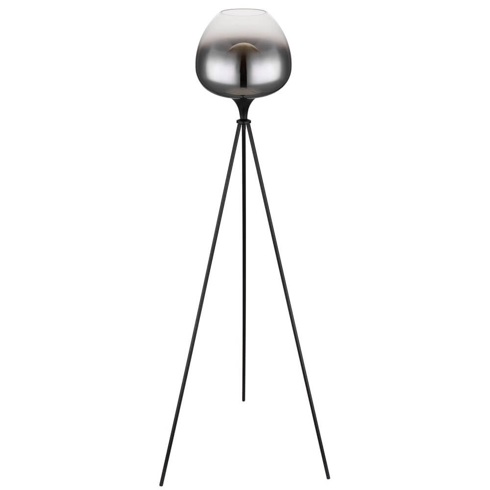 Schwarze Stehleuchte Maxy Stativ Globo 9007371435418
