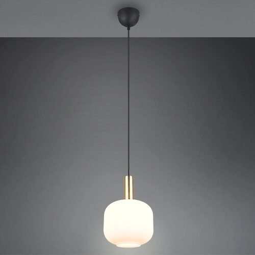 Pendeln Diva Ø 20cm - weißes Glas