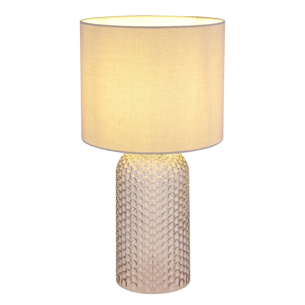 Design-Tischlampe Sofia Grau