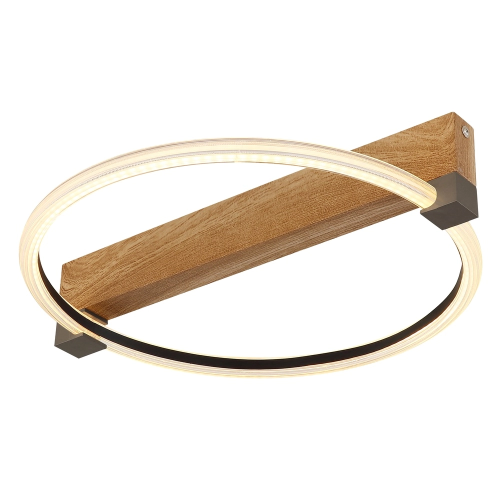 Deckenlampe Fletcher Holzkonstruktion