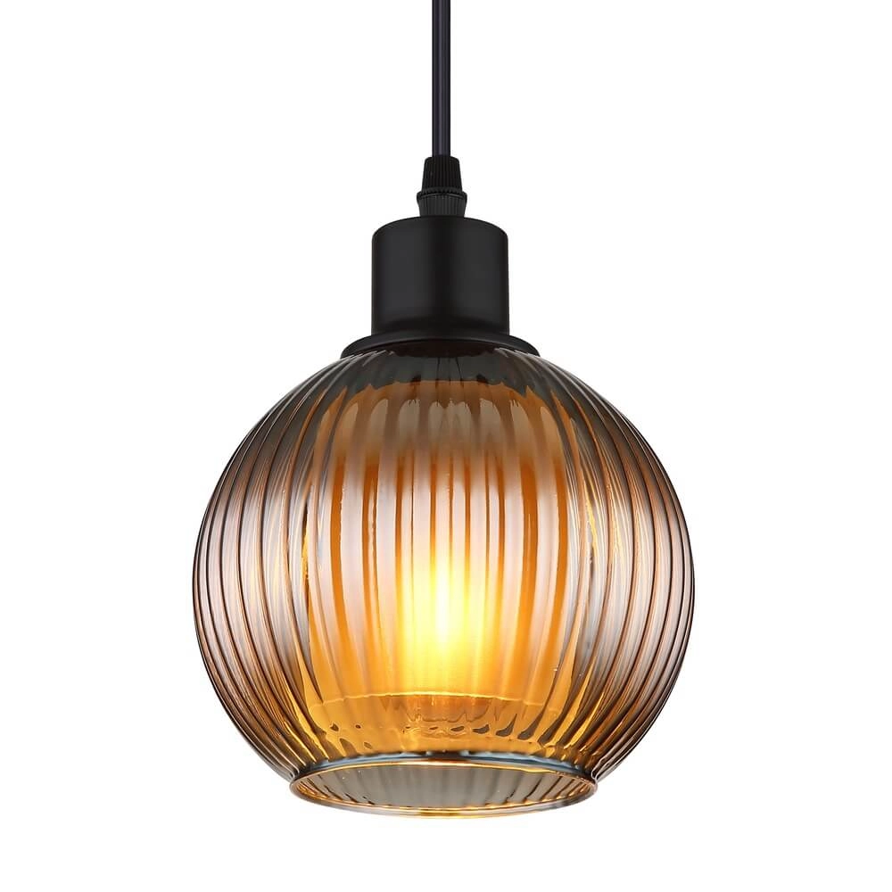 Pendelleuchte Zumba Rauchglas Ø 15cm Globo 9007371446827