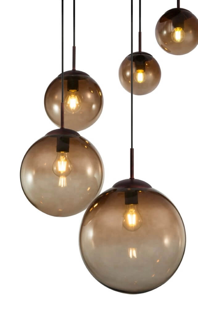 Loft-Hängelampe aus Glas Varus Ø 65cm Globo 9007371374847