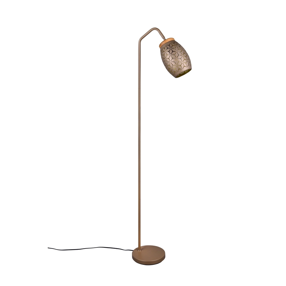 Stehlampe Bidar kaffeebraun Trio 4017807633375
