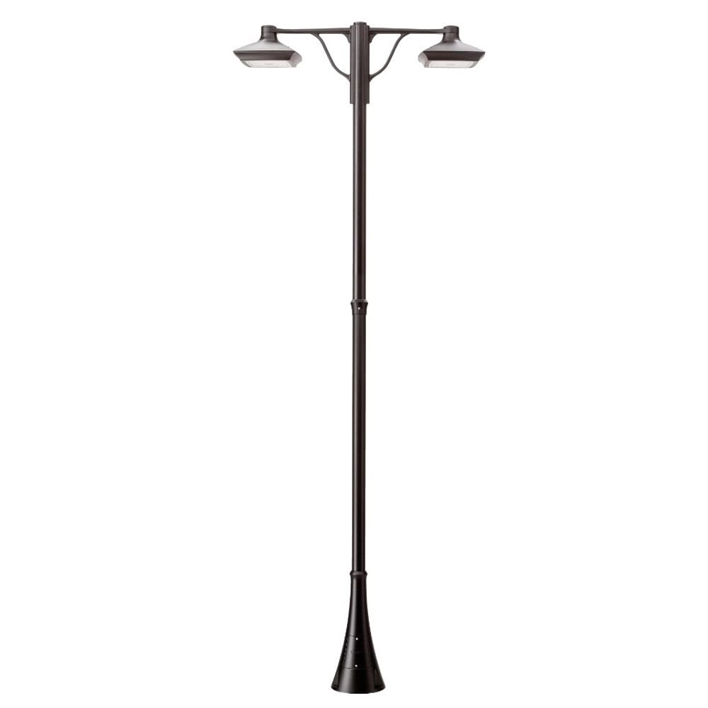LED Gartenlampe City Highlight LED - 2 - Leuchten - 300 cm Graphitgrau Franssen 8033239348768