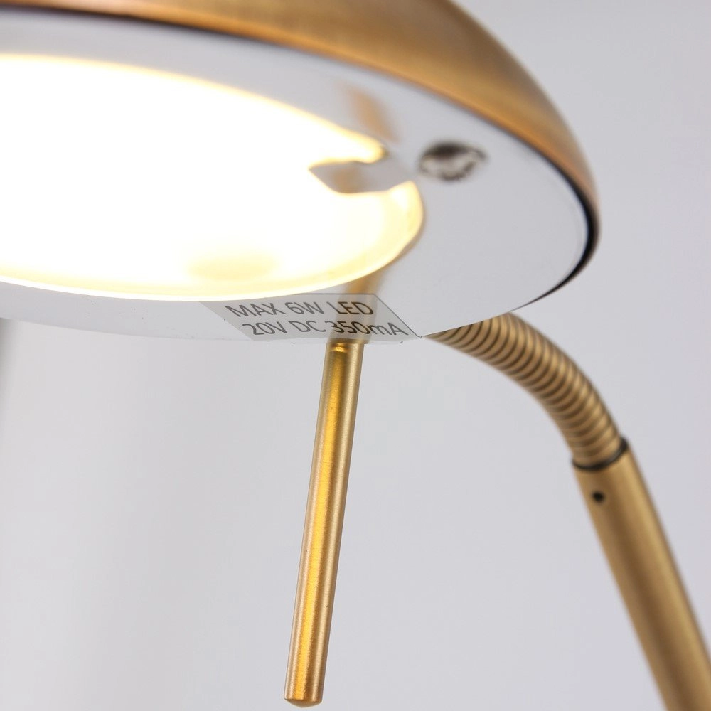 LED Stehleuchte Mexlite 180 cm - 2700.000 Bronsbruin Steinhauer 8712746096361