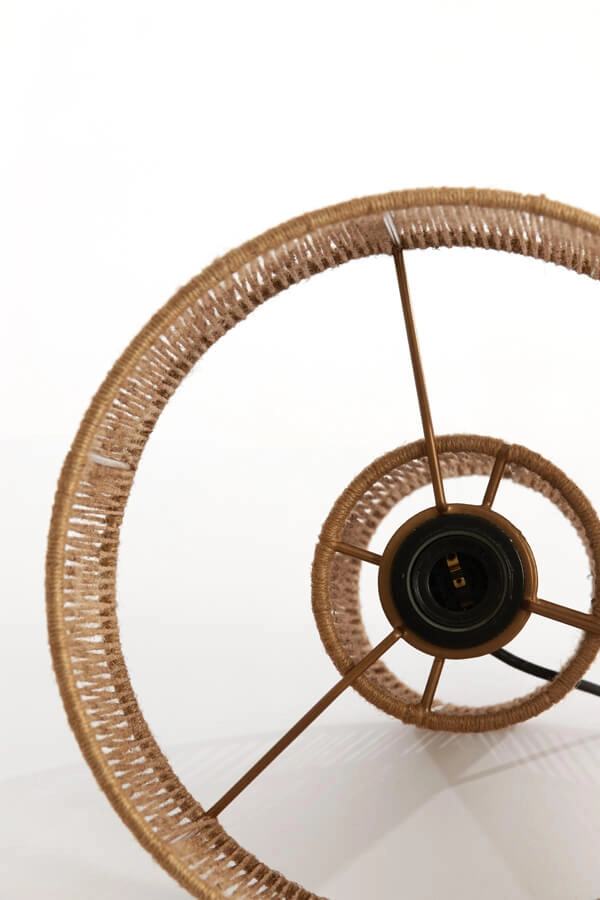 Tischleuchte aus Rattan Lavatera Ø 30cm Light & Living 8717807676193