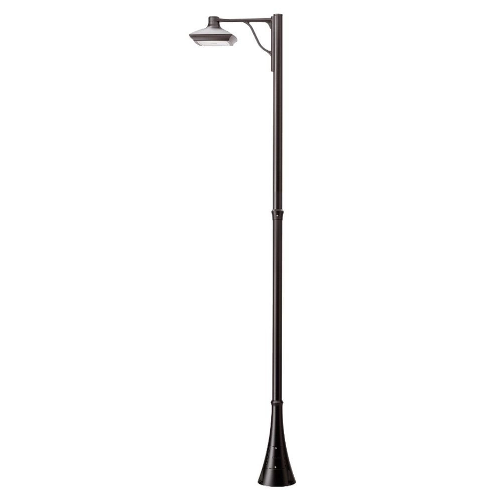 LED Gartenlampe City Highlight LED 300cm Graphitgrau