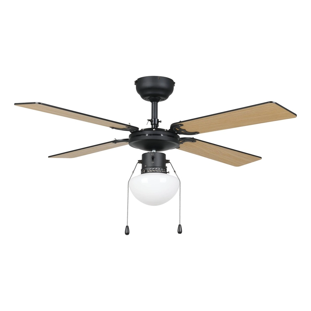 Deckenventilator Fortaleza schwarz Eglo 9002759313524