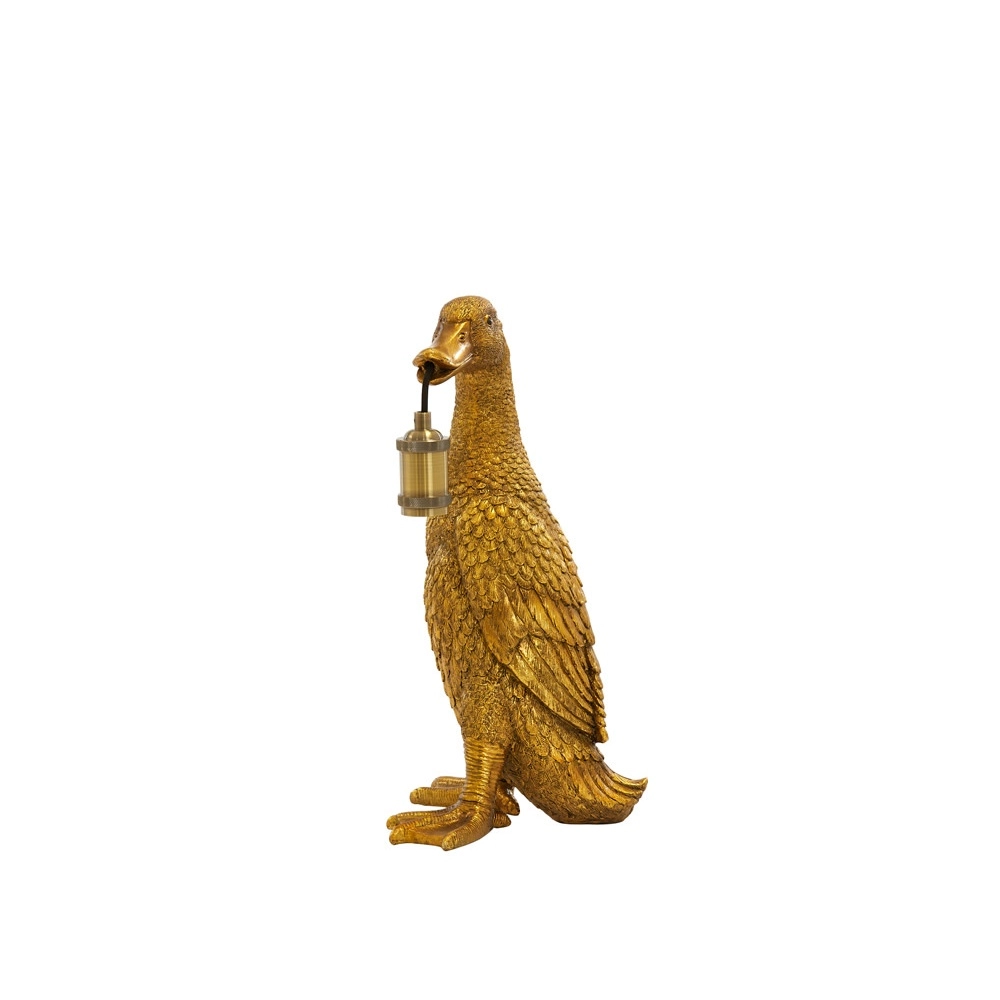 Tischlampe Duck Entenbronze 48,5 cm Light & Living 8717807675561