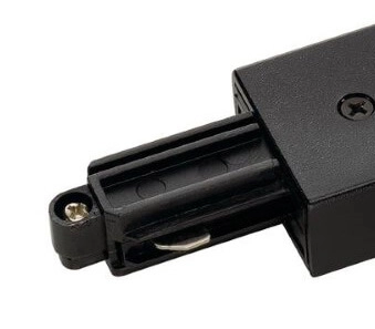 1 Phase T-Connector 2 Erde rechts schwarz SLV 4024163142649