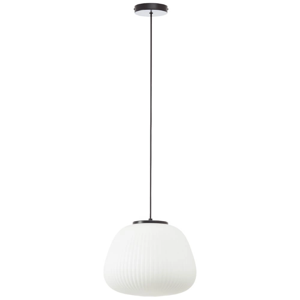 Hängelampe Kaizen schwarz mit weiß Ø 35cm Brilliant 4004353447174