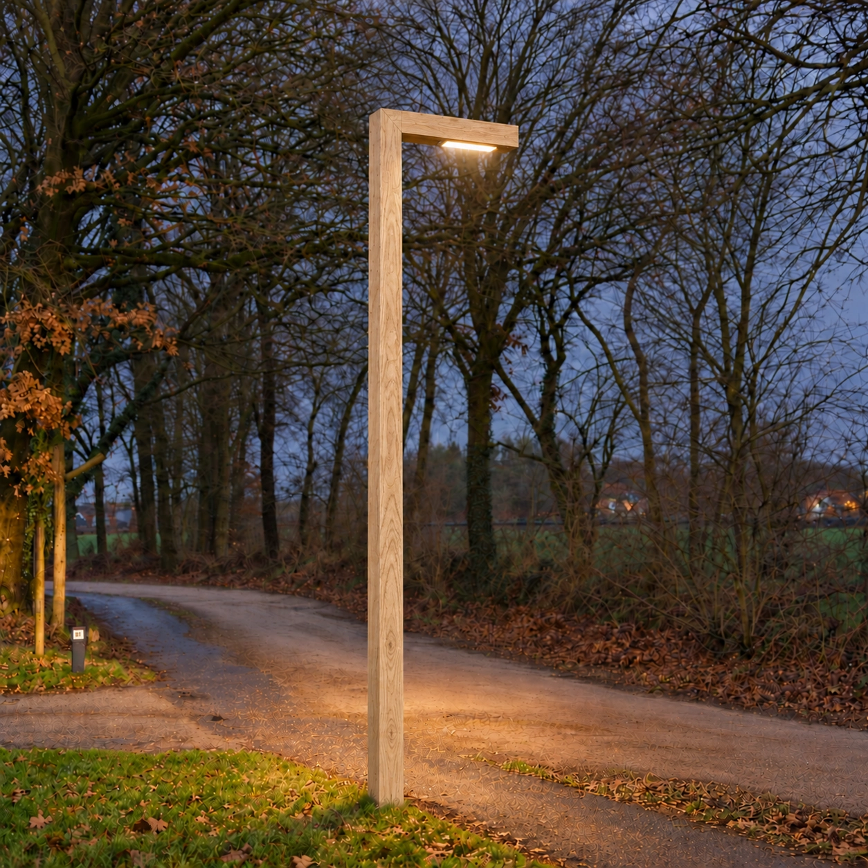 Holzlaterne Angelo Eiche - 3M - PH08 - 3000K