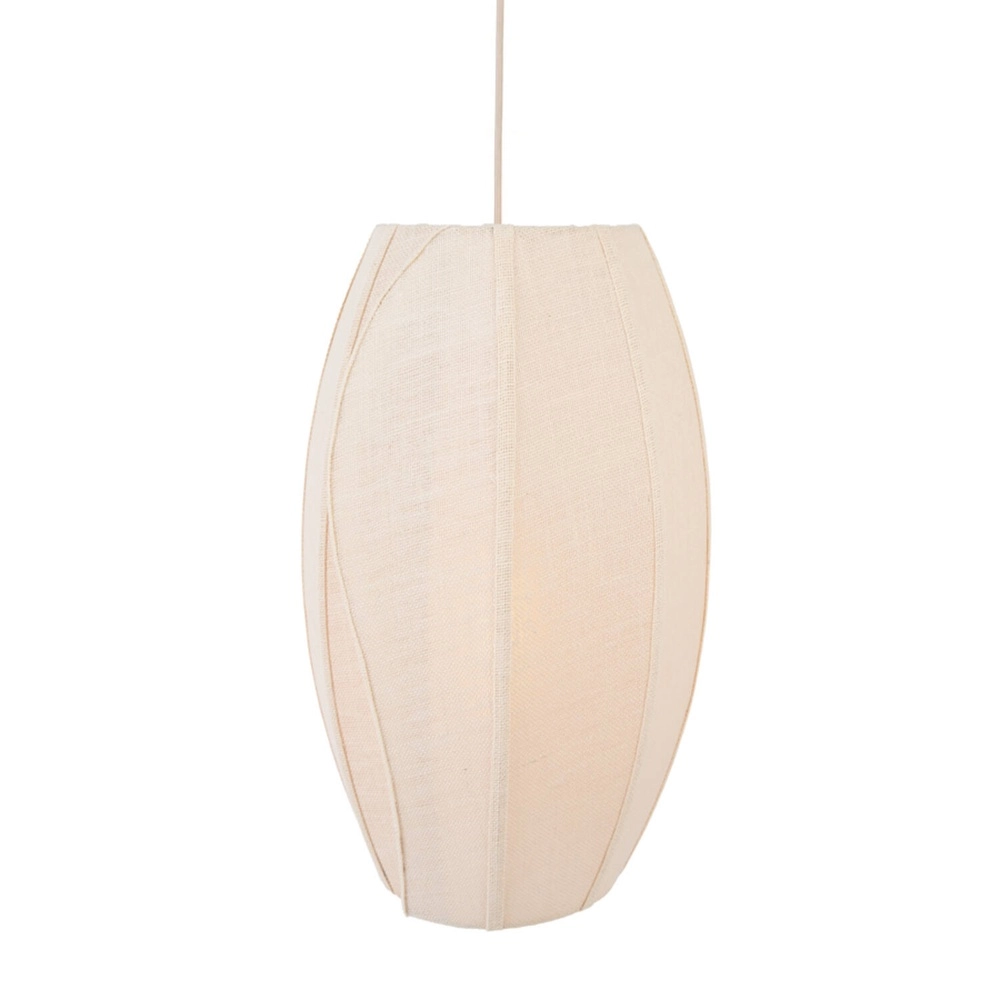 Pendellampe Melamba sandbraun Ø 39 cm