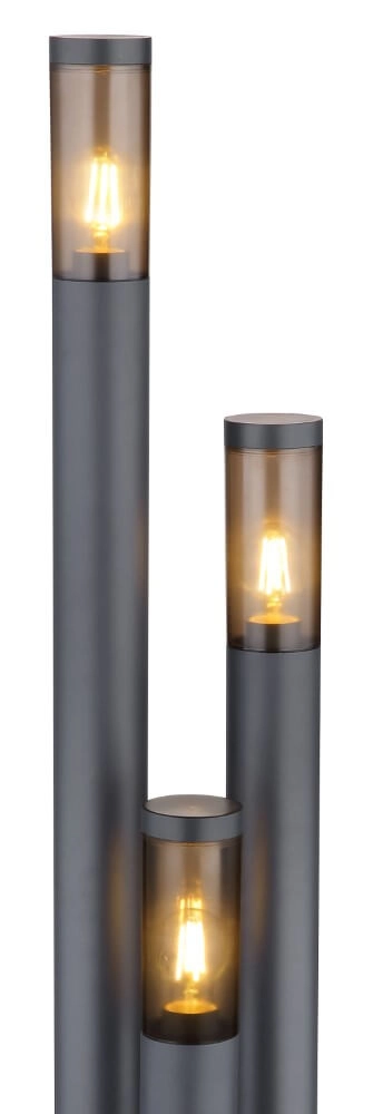 Moderne Terrassenlampe Boston 170 cm – 3-flammig Globo 9007371436743