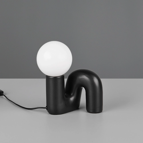 Tischlampe Quinn Schwarz Trio 4017807682274