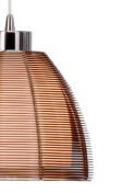 Hängelampe Relax Ø 19,5 cm bronze mit chrom Brilliant 4004353284656