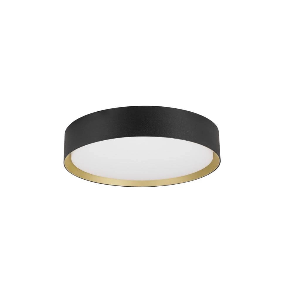 Deckenlampe Decona 30 schwarz-gold Ø 30cm SLV 4024163298193