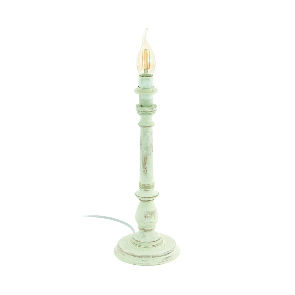 Klassische Tischlampe Ties Weiß Eglo 9002759330552