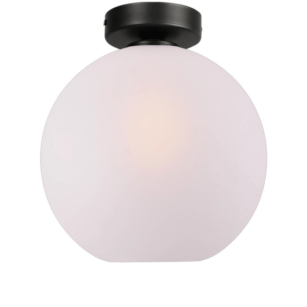 Deckenleuchte Bella 2 mit Ø 25cm Goldglas