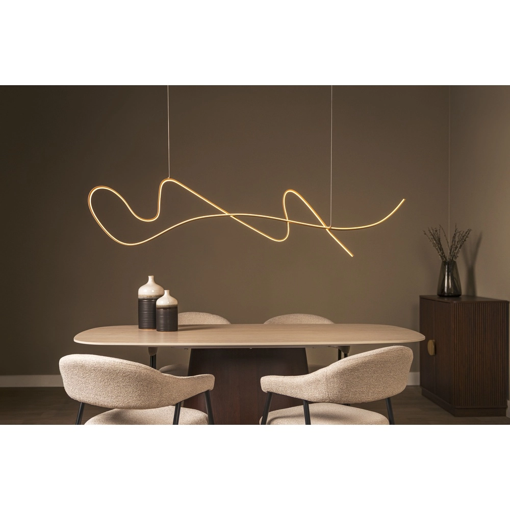 Champagner-Pendellampe Lambada Konstruktion Premium by Lucide 5411212520913
