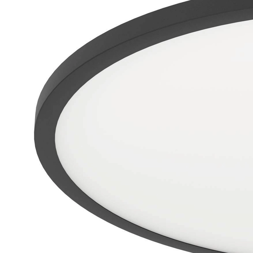 Smart Slim Deckenlicht Sarsina-Z Ø 60cm – schwarz Eglo 9008606264070