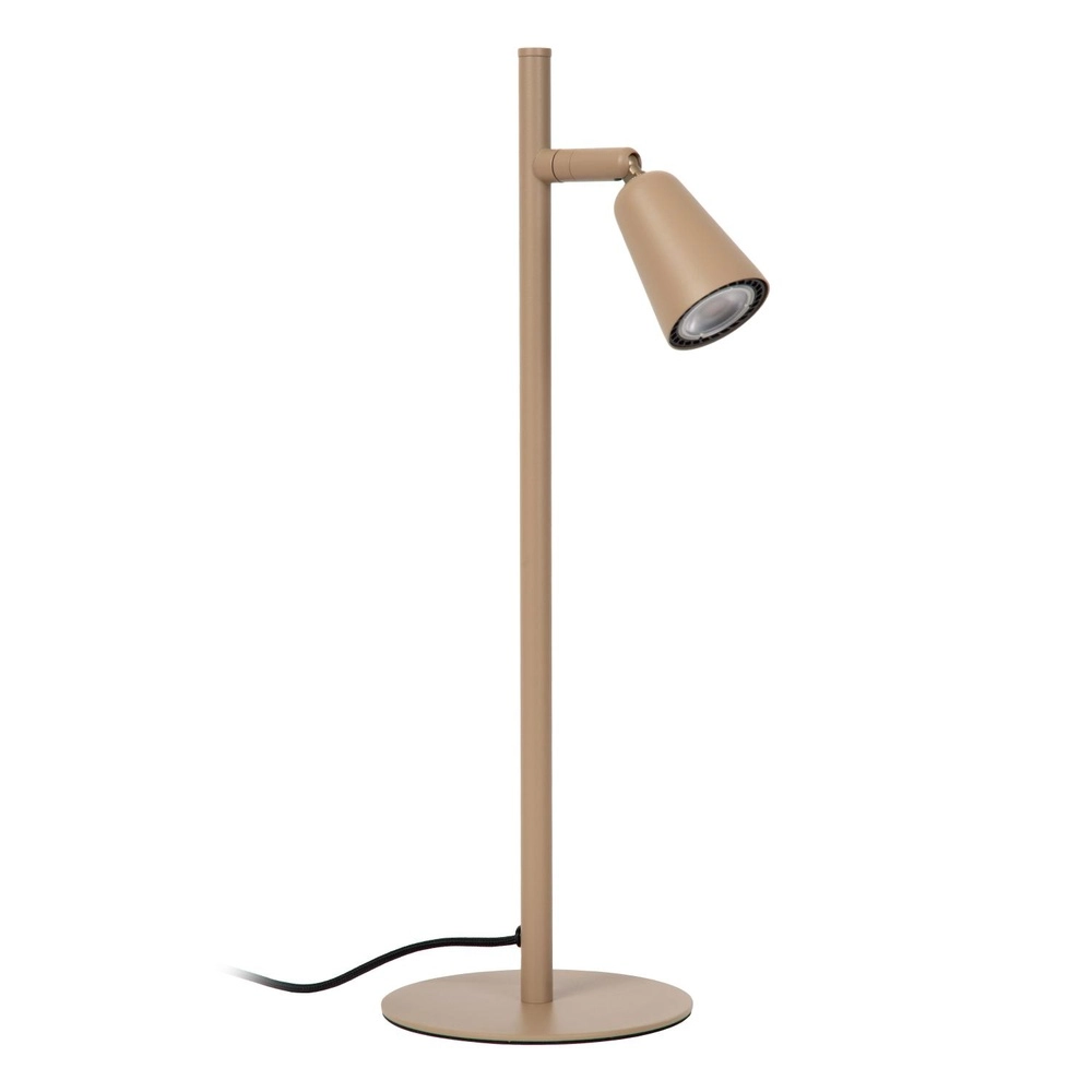 Design-Tischlampe Tiana taupe