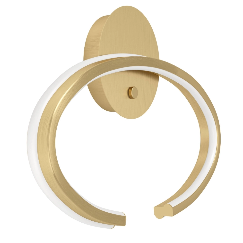 Design-Wandlampe Bogado Gold mit CCT