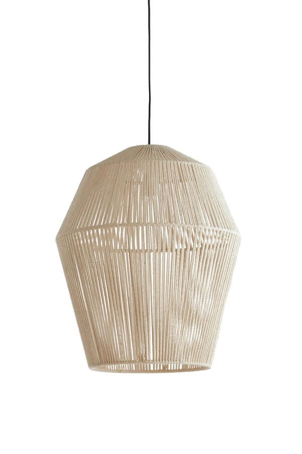 Skandinavische Pendelleuchte Deya creme Ø 45cm Light & Living 8717807744960