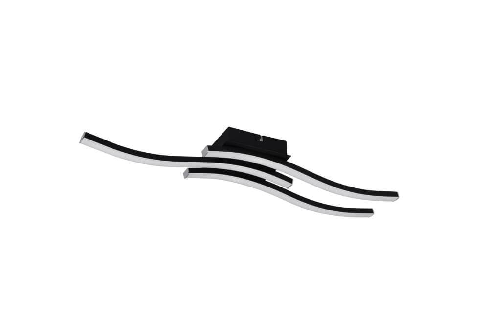 Deckenlampe Route LED 4000K schwarz Trio 4017807521757