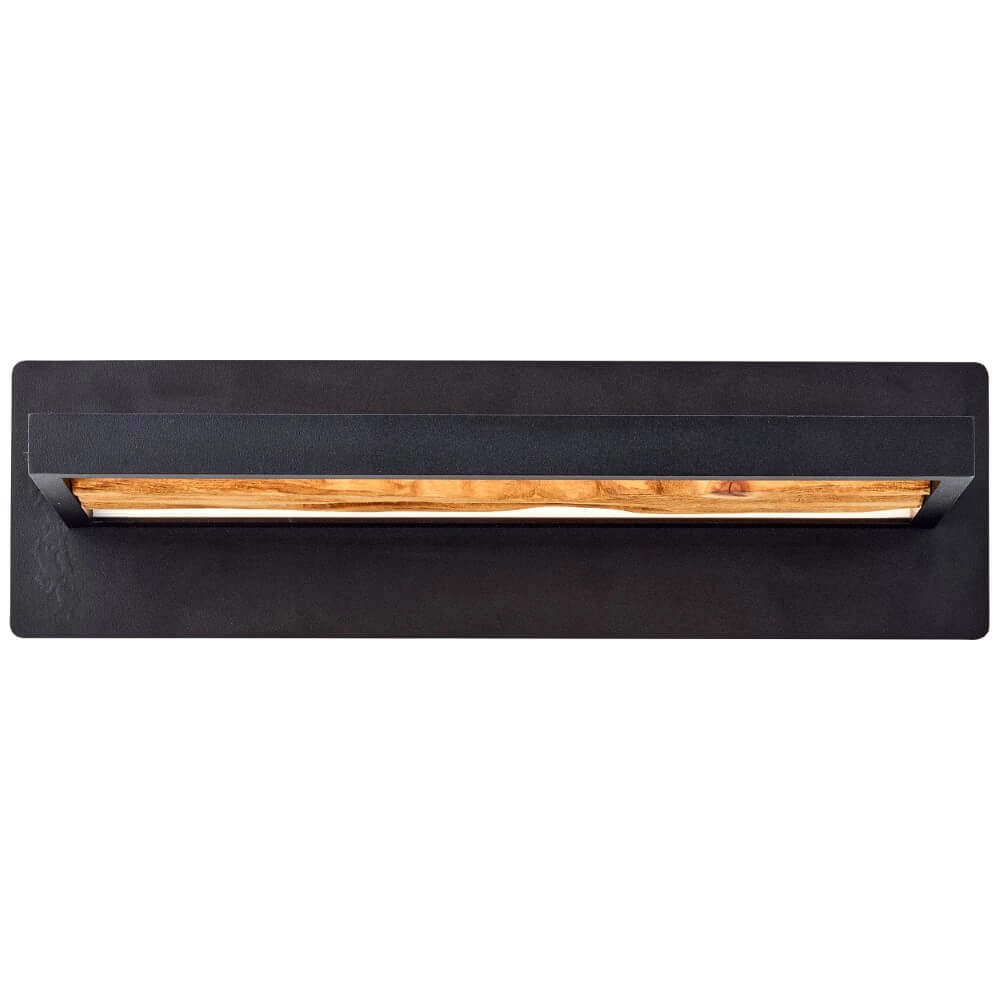 LED-Nachttischlampe Chaumont mit Holz Brilliant 4004353411779