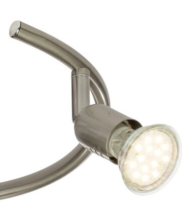 3-Licht-Spot Loona grau Brilliant 4004353253362