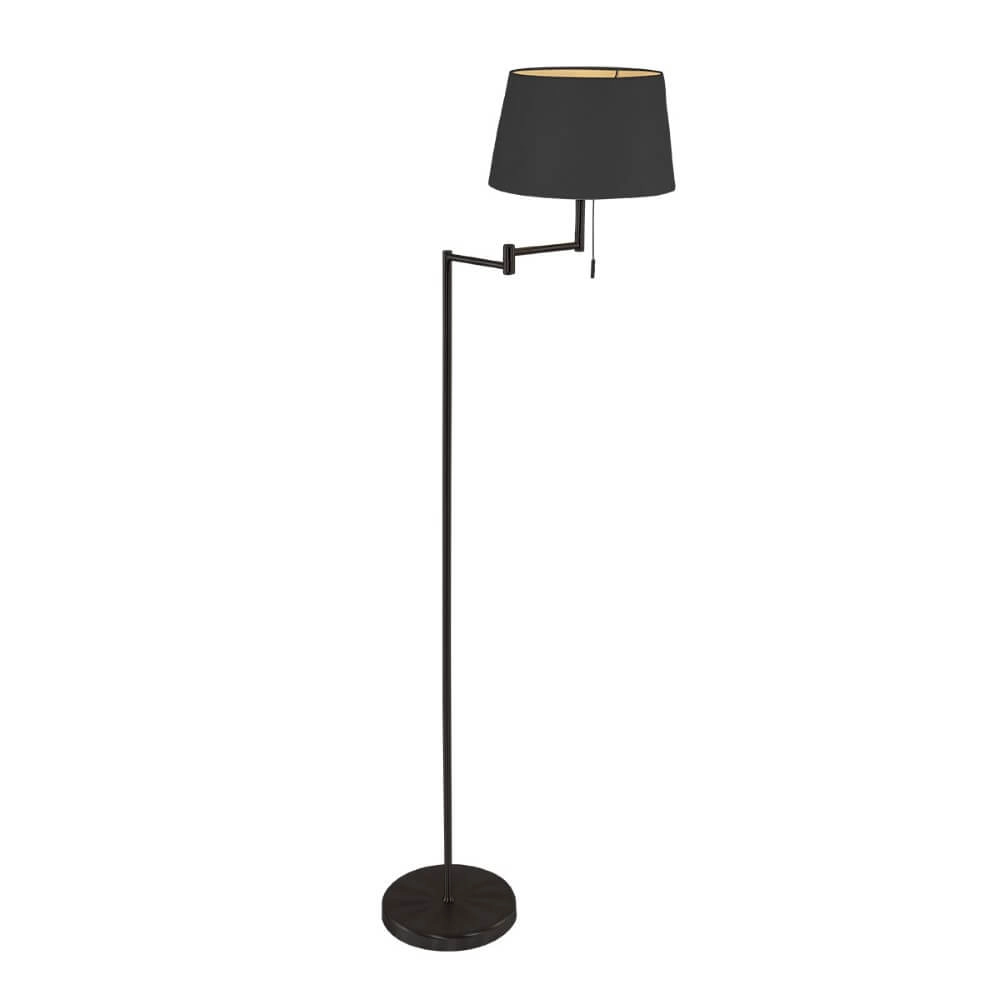 Schwarze Tischlampe Bella