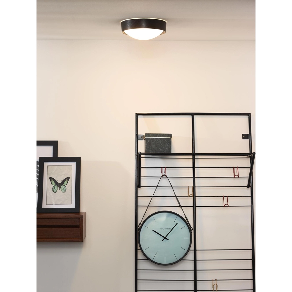 Deckenlicht Lex Ø 25 cm schwarz Lucide 5411212082299