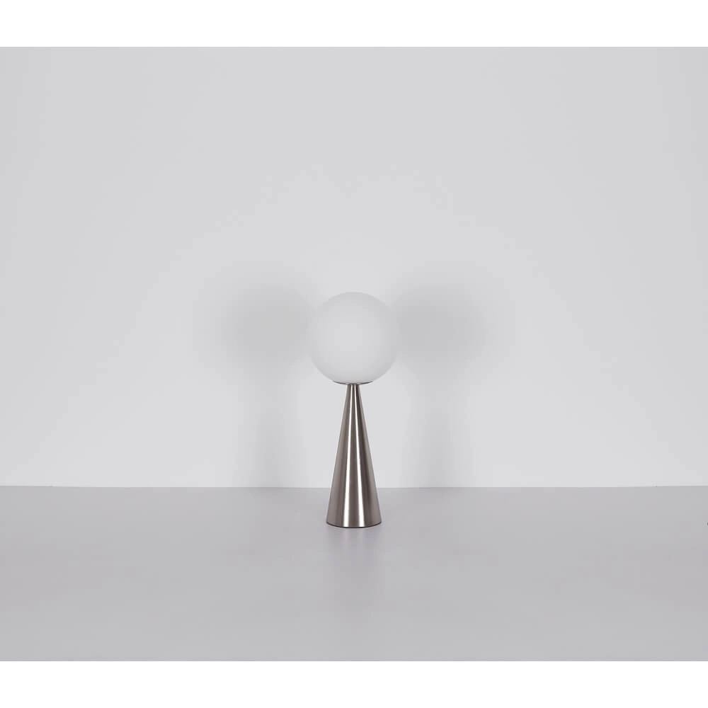 Tischlampe Pinpal mit weißem konvexem Glas Globo 9007371447343