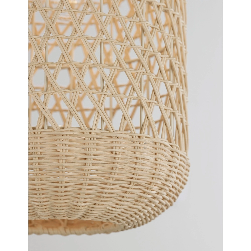 Rattan Pendelleuchte Aurora Ø 24,5cm Lyora 5212017416575
