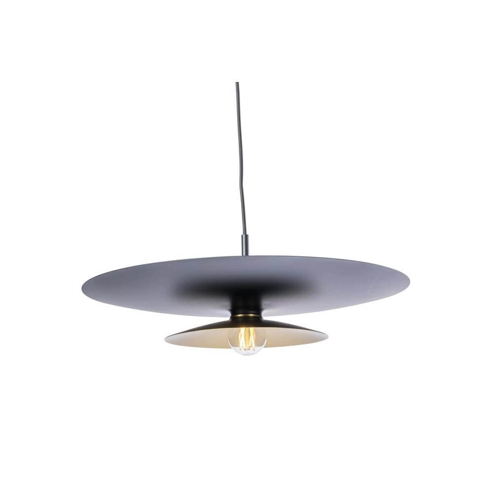 Pendelleuchte Linares Regenschirm schwarz Ø 50cm Artdelight 8720701101708