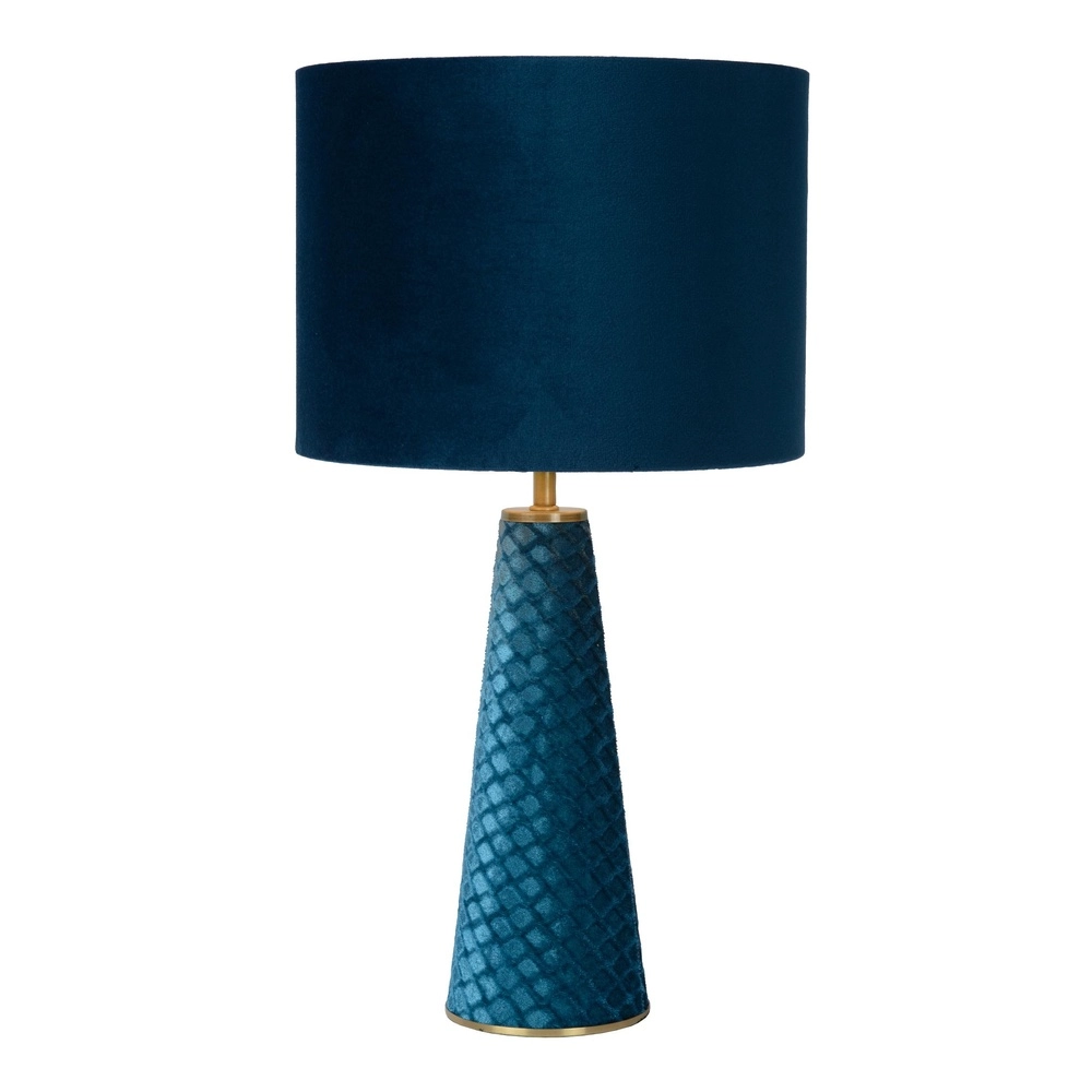 Tischlampe Extravaganza Velvet Blau