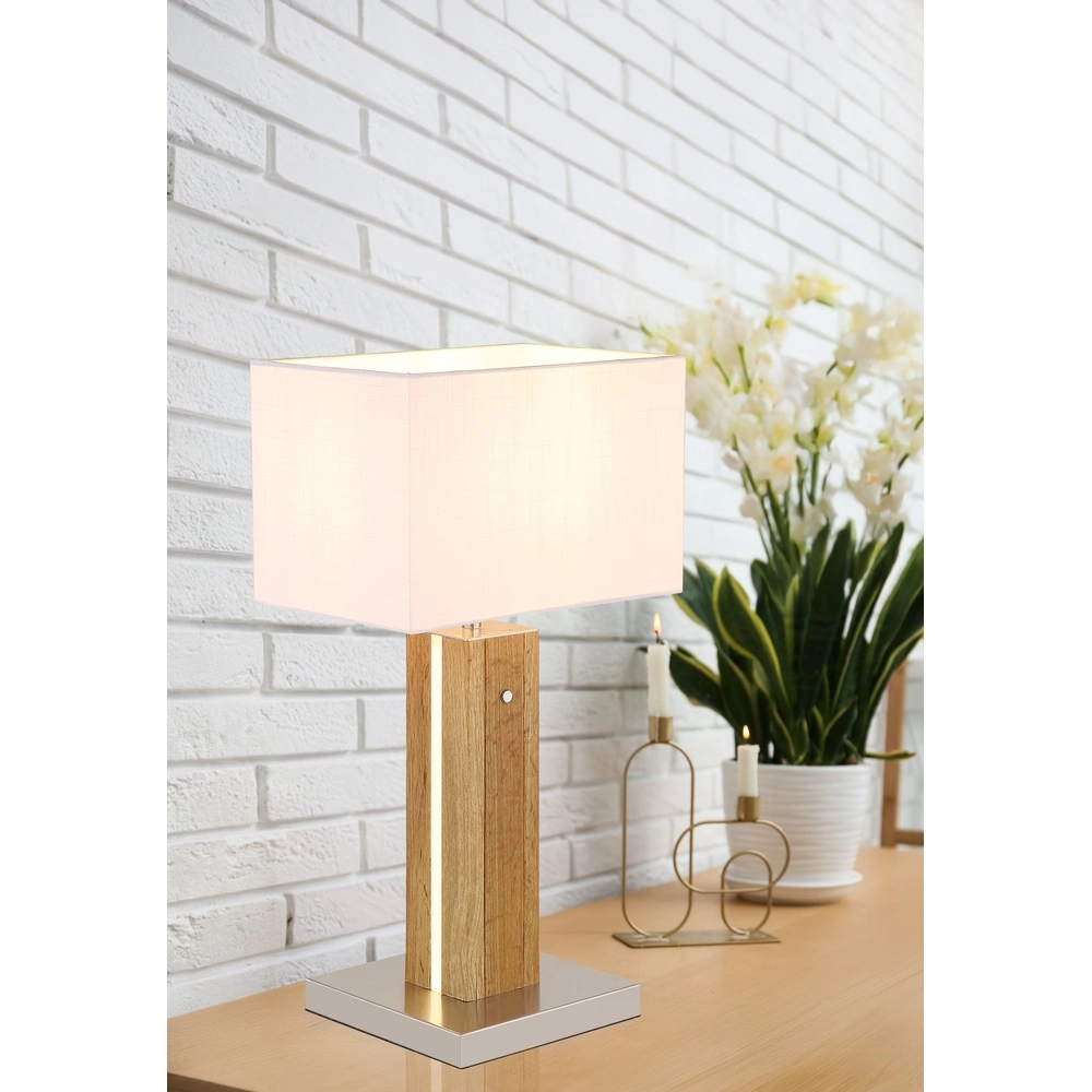 Holztischlampe Forest mit Hood Globo 9007371592333