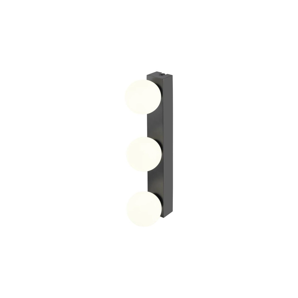 Wandleuchte Sun Mirror 4-flammig schwarz SLV 4024163318303