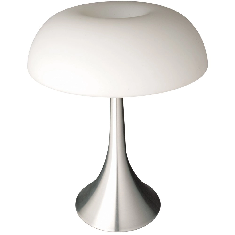Tischlampe Ancilla 30 cm metallic-grau