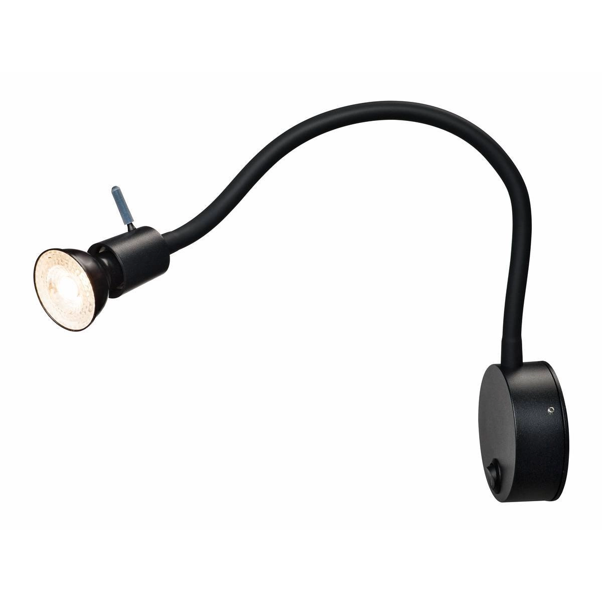 Flexibel Leselampe Dio Flex Schwarz