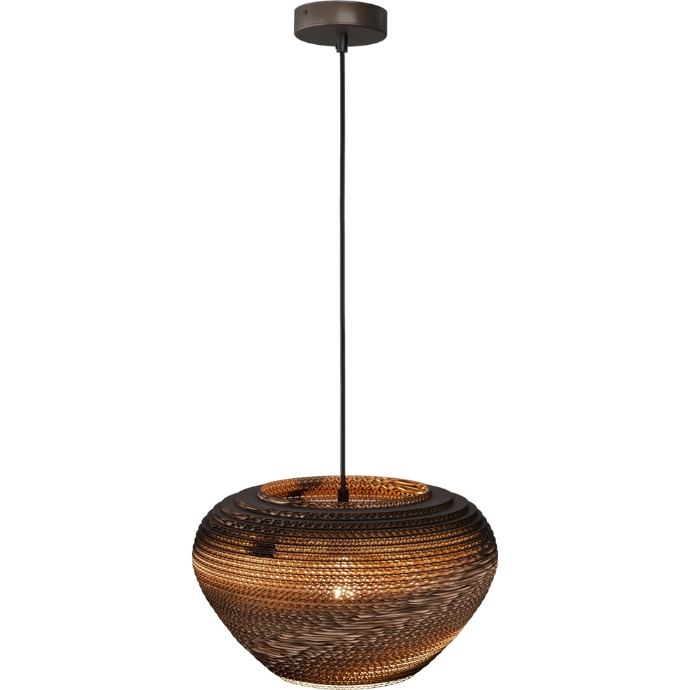 Denken Sie an eine Papier-Pendellampe Cartone Ø 35cm Masterlight 8718121396699