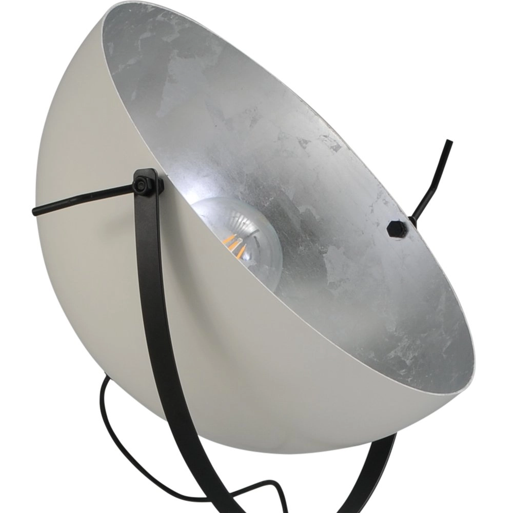 Stehlampe Larino 60 180 cm schwarz mit weiß und silber Masterlight 8718121162713