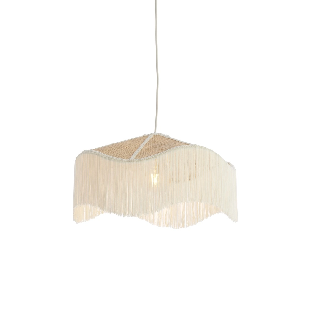 Pendellampe Tiffany weißer Ø 50cm Light & Living 8717807831752