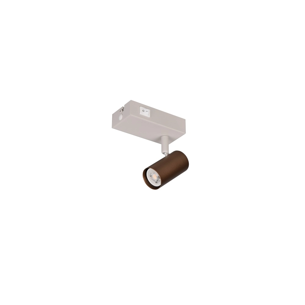 Oberflächenmontierter Scheinwerfer verstellbar Taryn Mocha Brown Trio 4017807685534